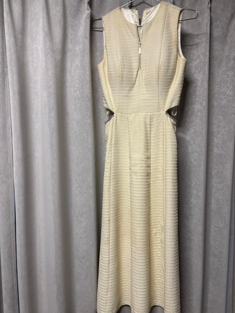 ROBE de FLEURS アイボリーロングドレス