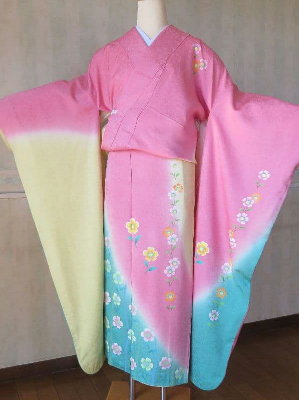 はなちゃん　5199・5198 振袖単品 2点おまとめクレージュ 同柄揃