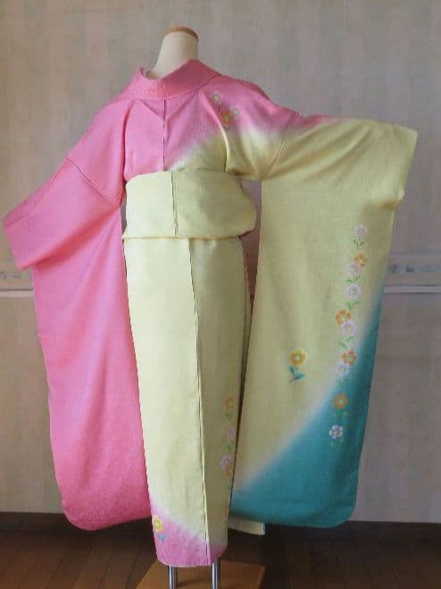 はなちゃん　5199・5198 振袖単品 2点おまとめクレージュ 同柄揃