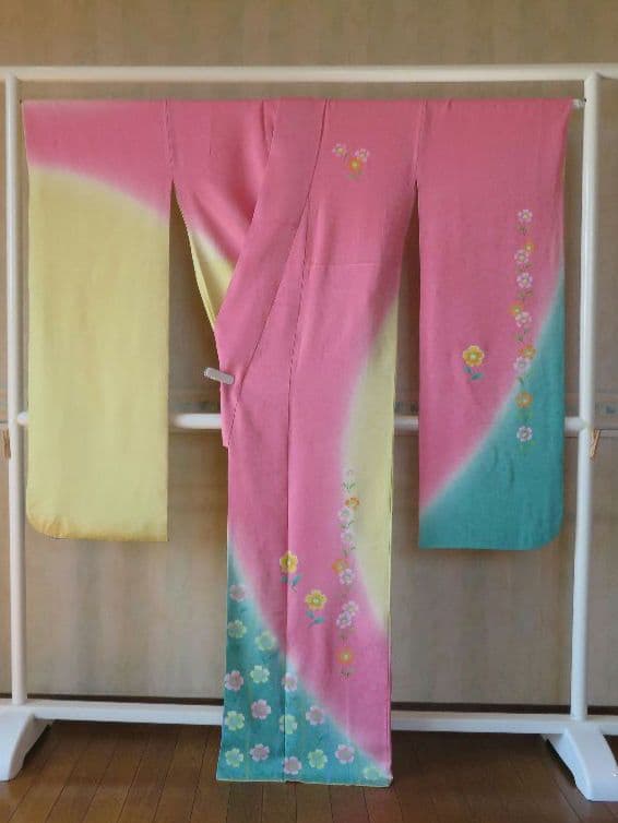 はなちゃん　5199・5198 振袖単品 2点おまとめクレージュ 同柄揃