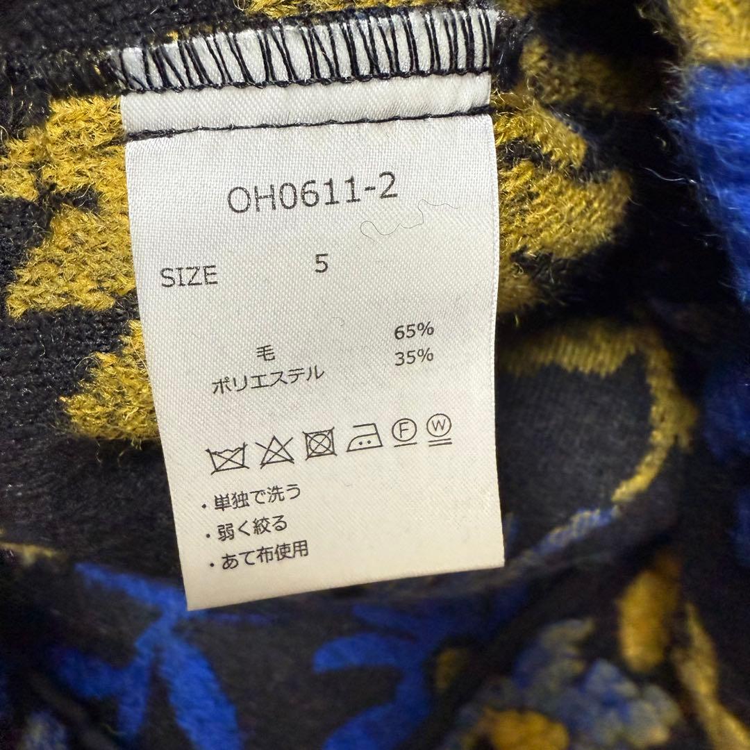 花柄のコート　AS KNOW AS olaca