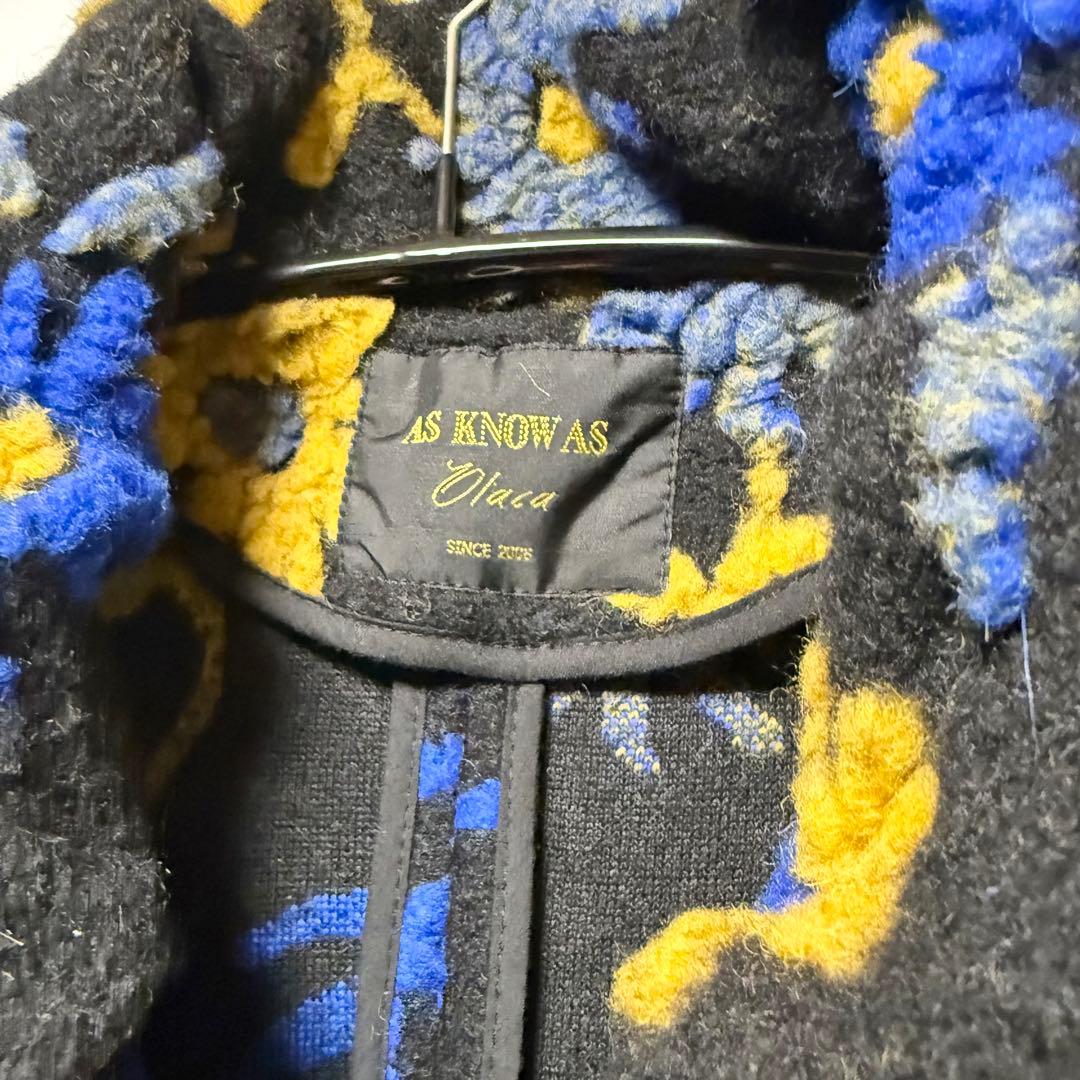 花柄のコート　AS KNOW AS olaca