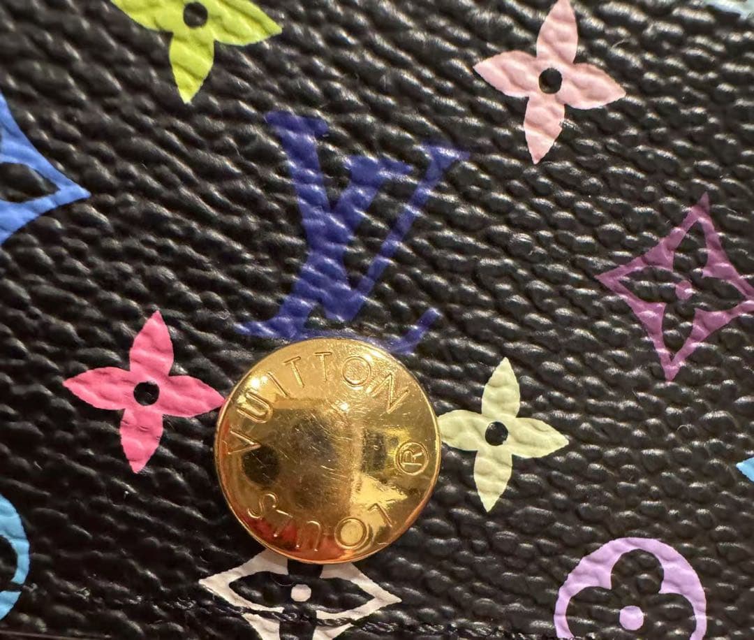 【美品】LOUIS VUITTON ルイヴィトン キーケース マルチカラー