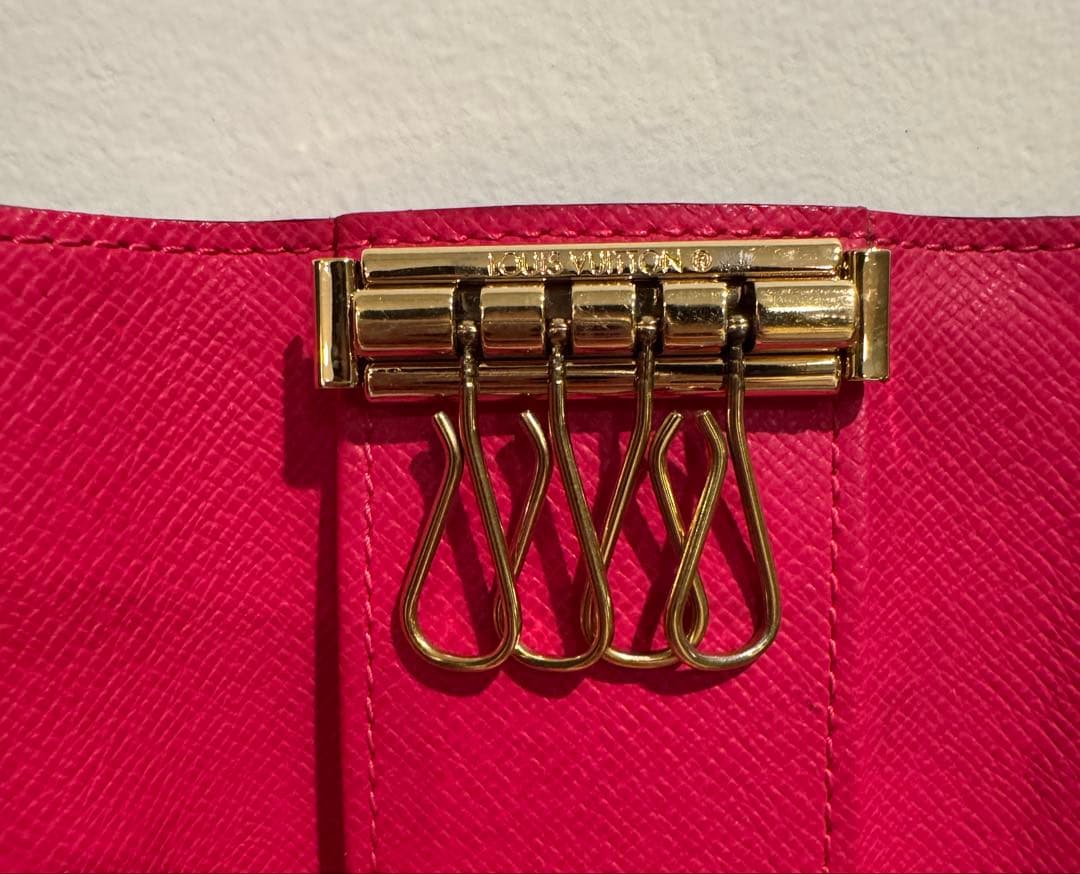 【美品】LOUIS VUITTON ルイヴィトン キーケース マルチカラー