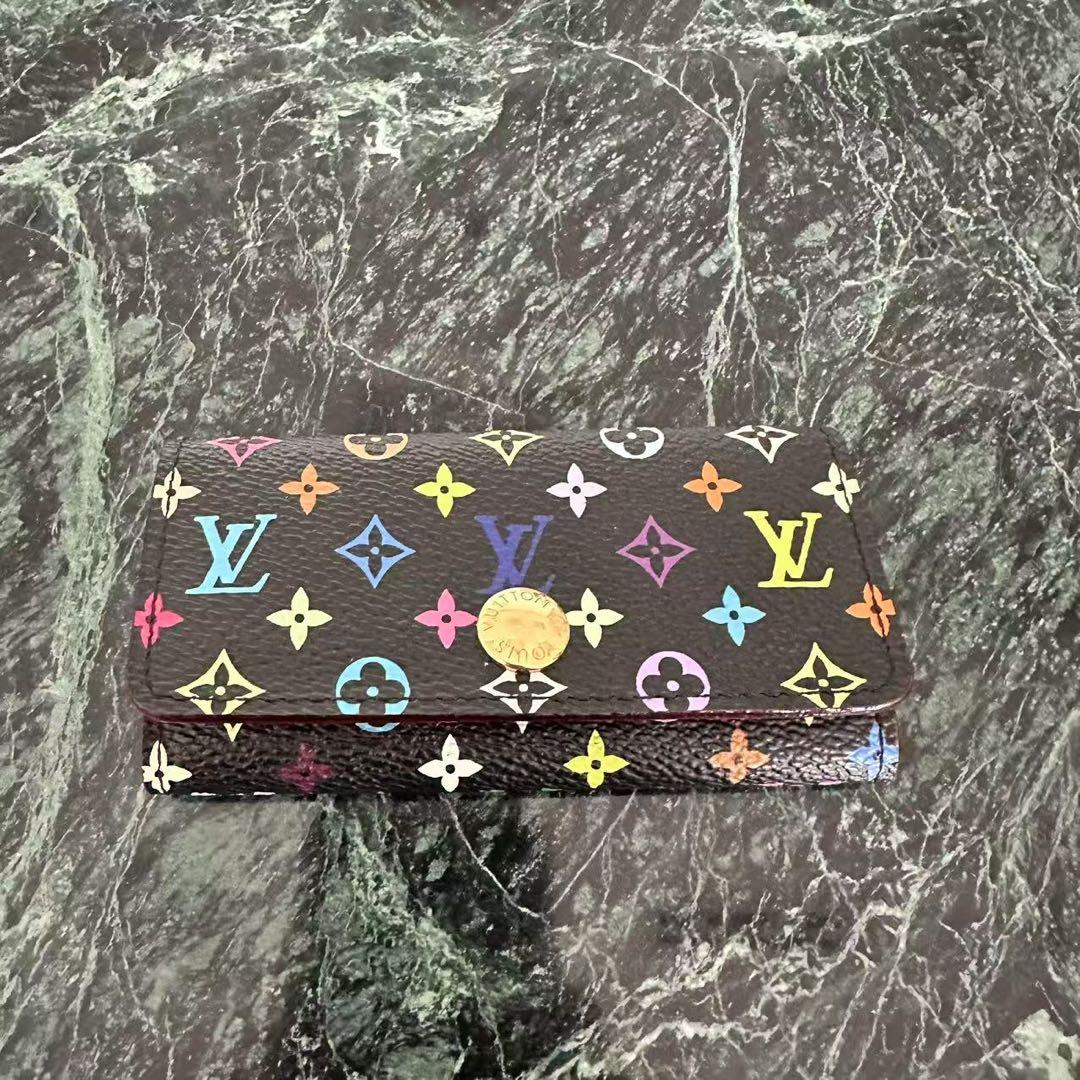 【美品】LOUIS VUITTON ルイヴィトン キーケース マルチカラー