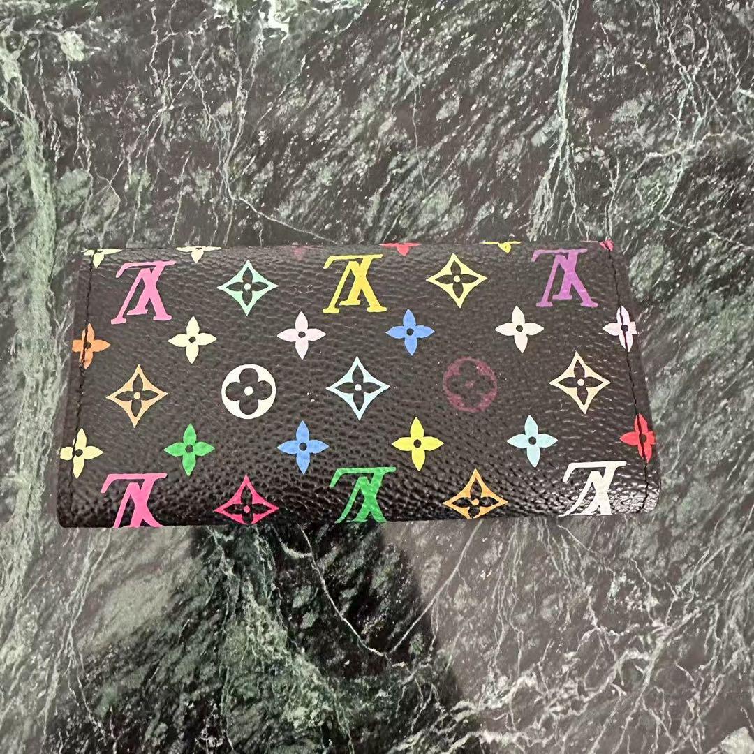 【美品】LOUIS VUITTON ルイヴィトン キーケース マルチカラー