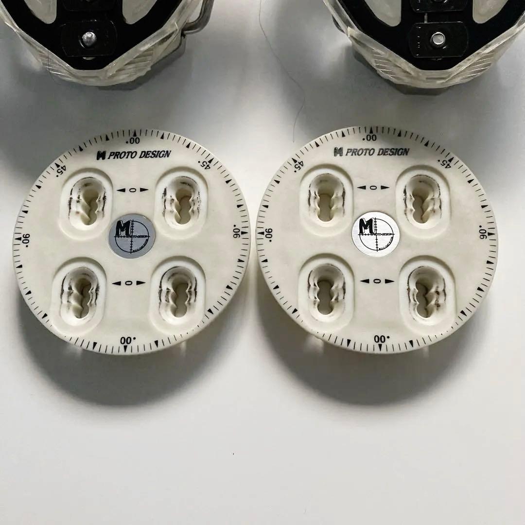 【現品限り】Mプロトデザイン アルペン スノーボード ステップイン バイン