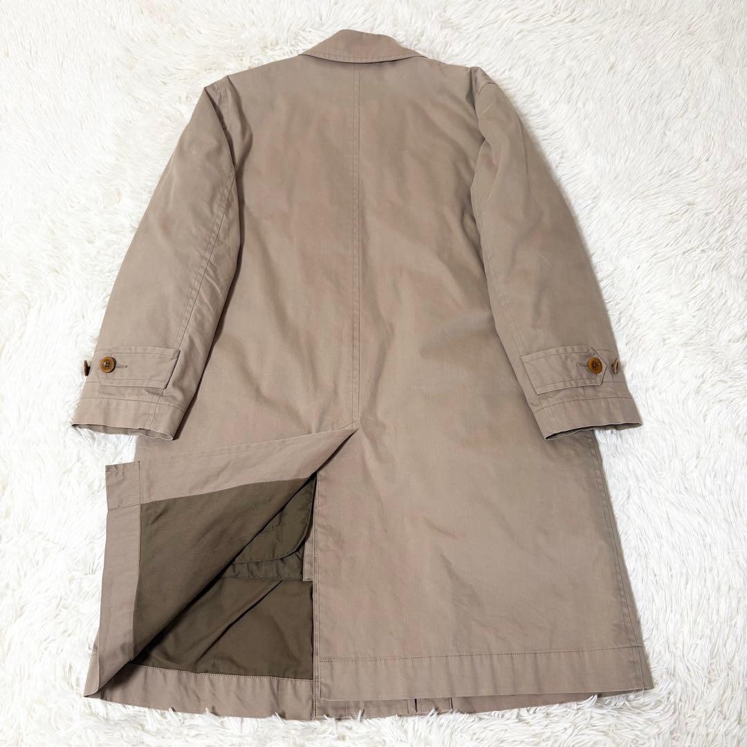 MHL. マーガレットハウエル ステンカラーコート ダウンライナー付 ブラウン