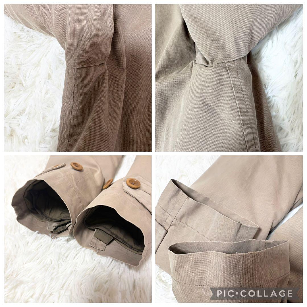 MHL. マーガレットハウエル ステンカラーコート ダウンライナー付 ブラウン