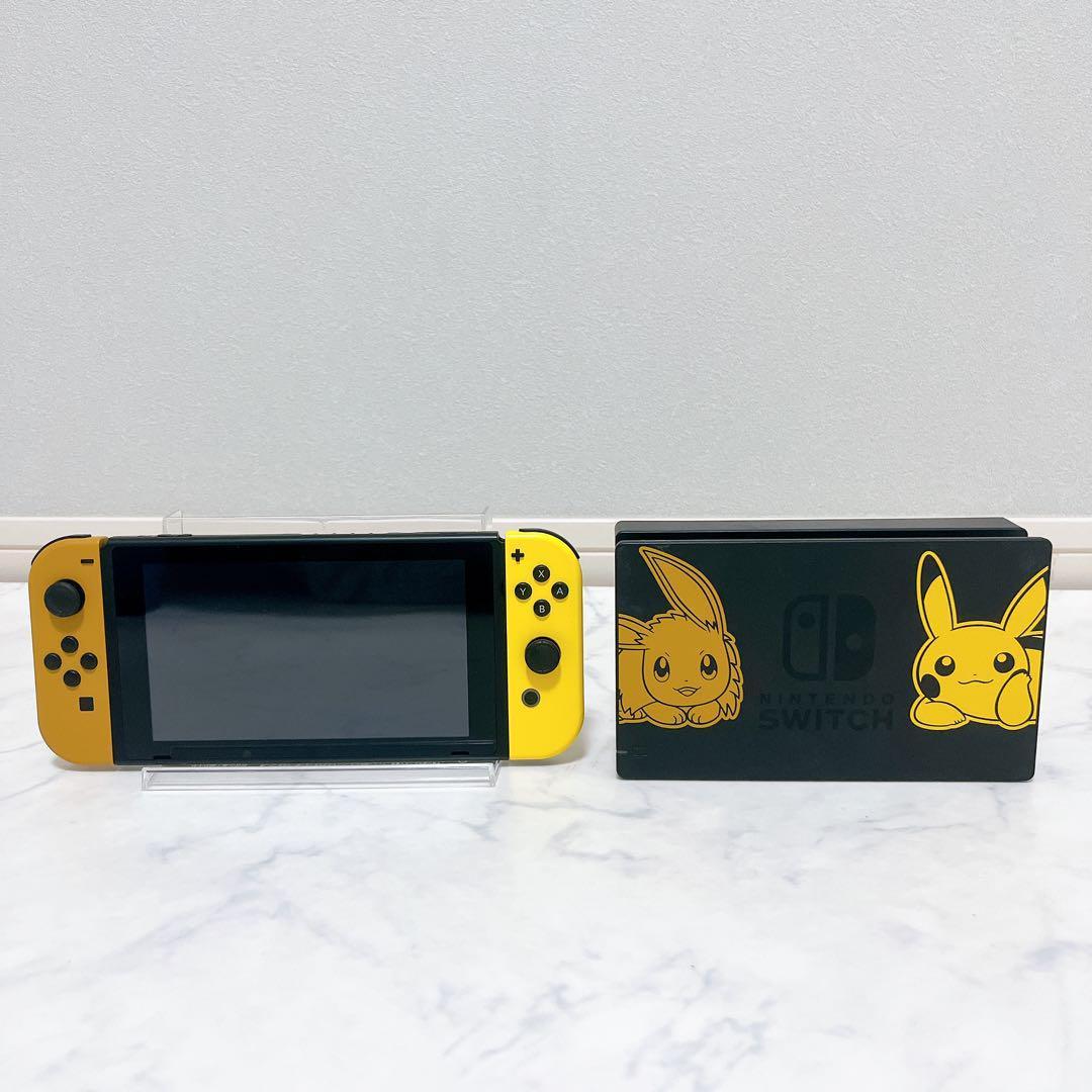 美品 Nintendo Switch ポケモンlet's go ピカブイ 本体