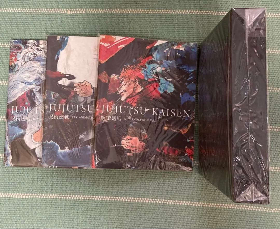 【未開封】呪術廻戦　原画集0、1、2 収納BOX付き