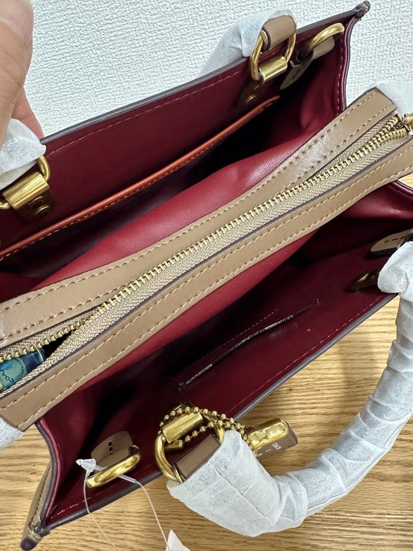 Pokimane COACH コーチバスキア コラボ 恐竜 ハンドバッグ