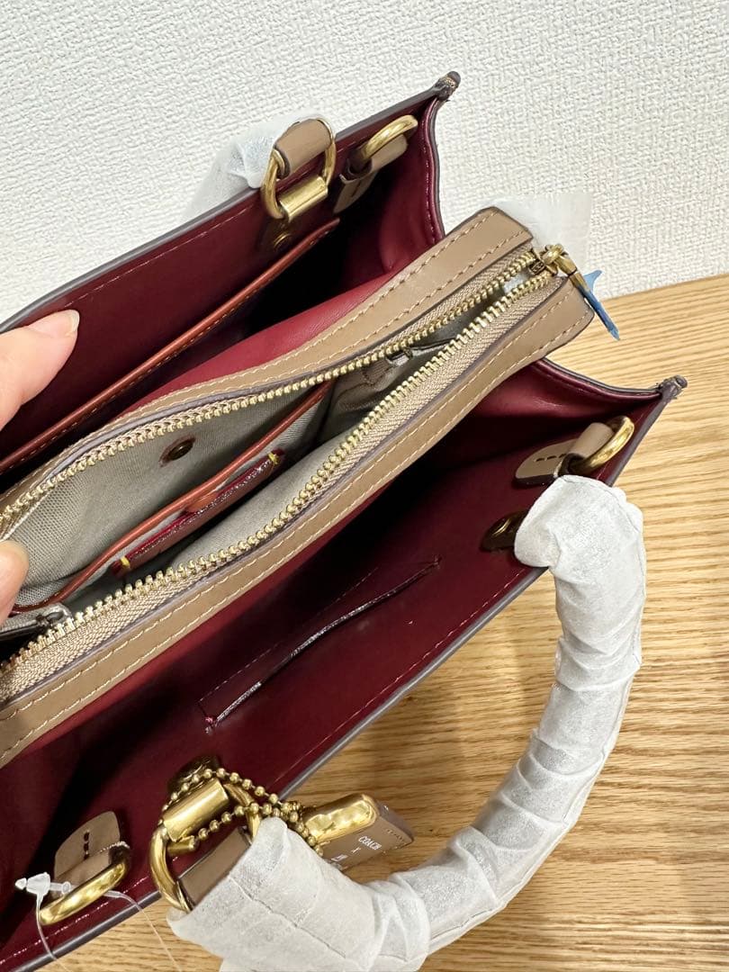 Pokimane COACH コーチバスキア コラボ 恐竜 ハンドバッグ