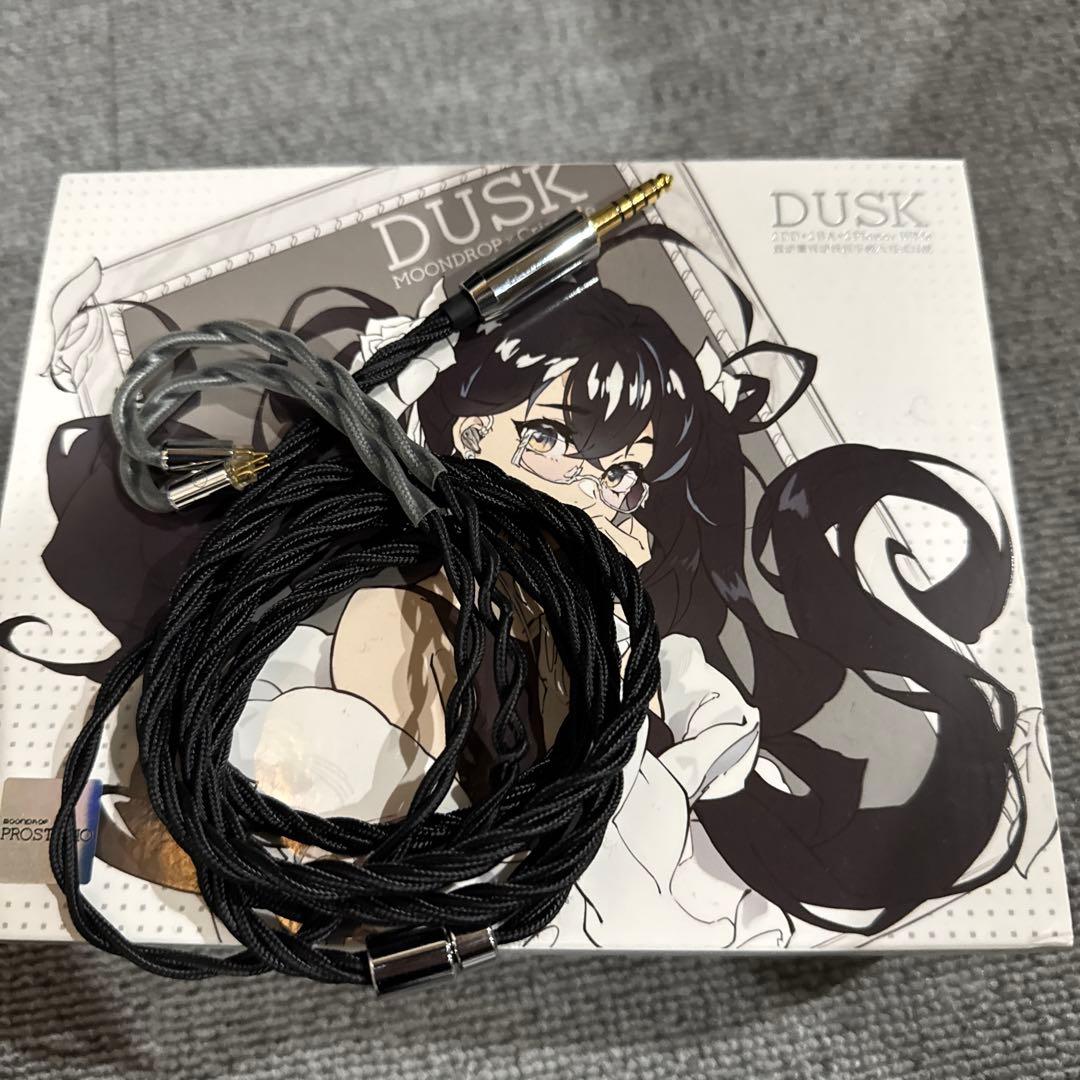 水月雨 MOONDROP x Crinacle DUSK + リケーブル付