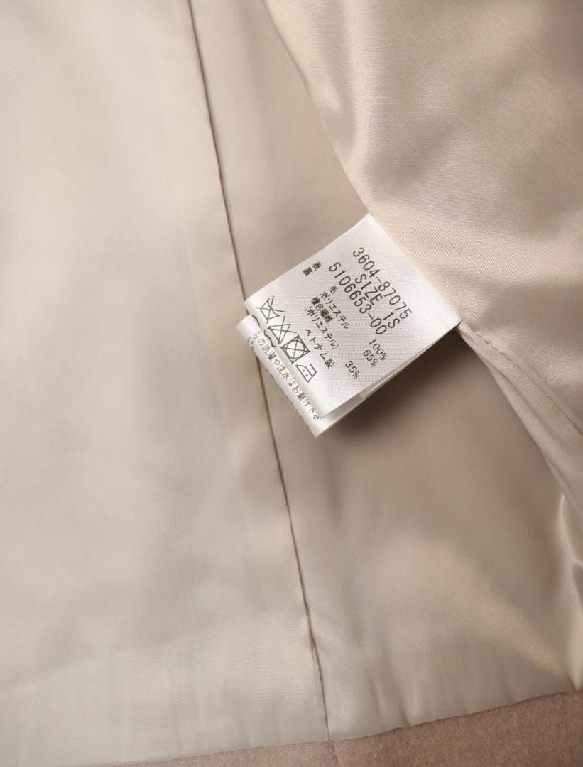 定価5.4万円 新品 Laf ラエフ ジャケットコート La.f ウール100%