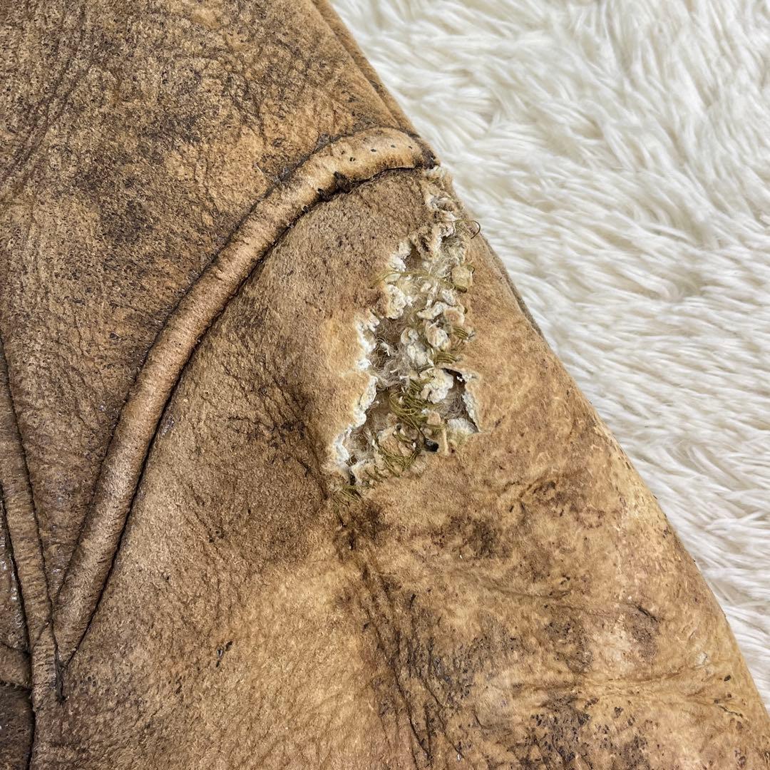 ★超希少★難あり AVIREX B-3ムートンフライトジャケット USA製 38