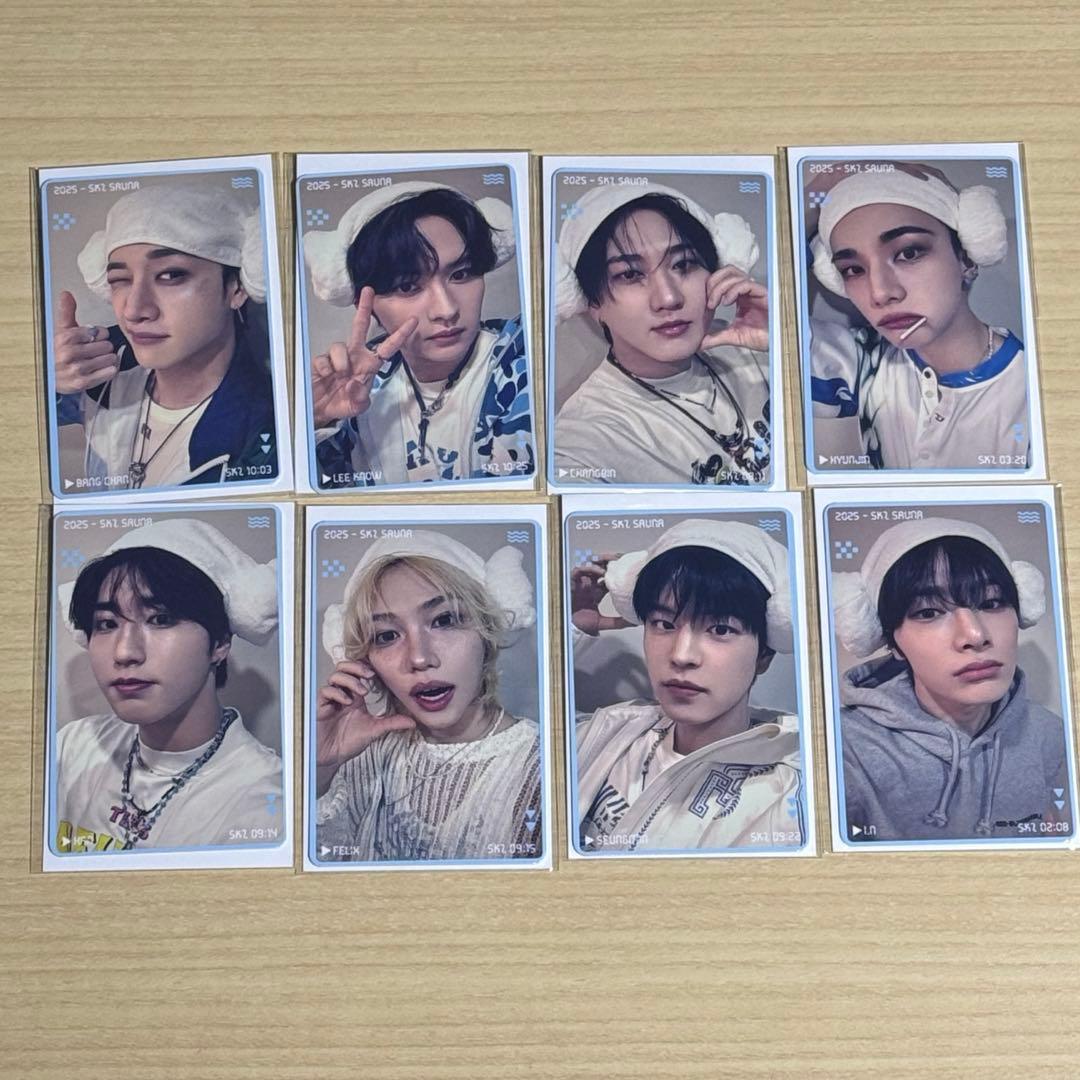 STRAY KIDS JYP ポップアップ 1万円購入特典 トレカ 8種コンプ