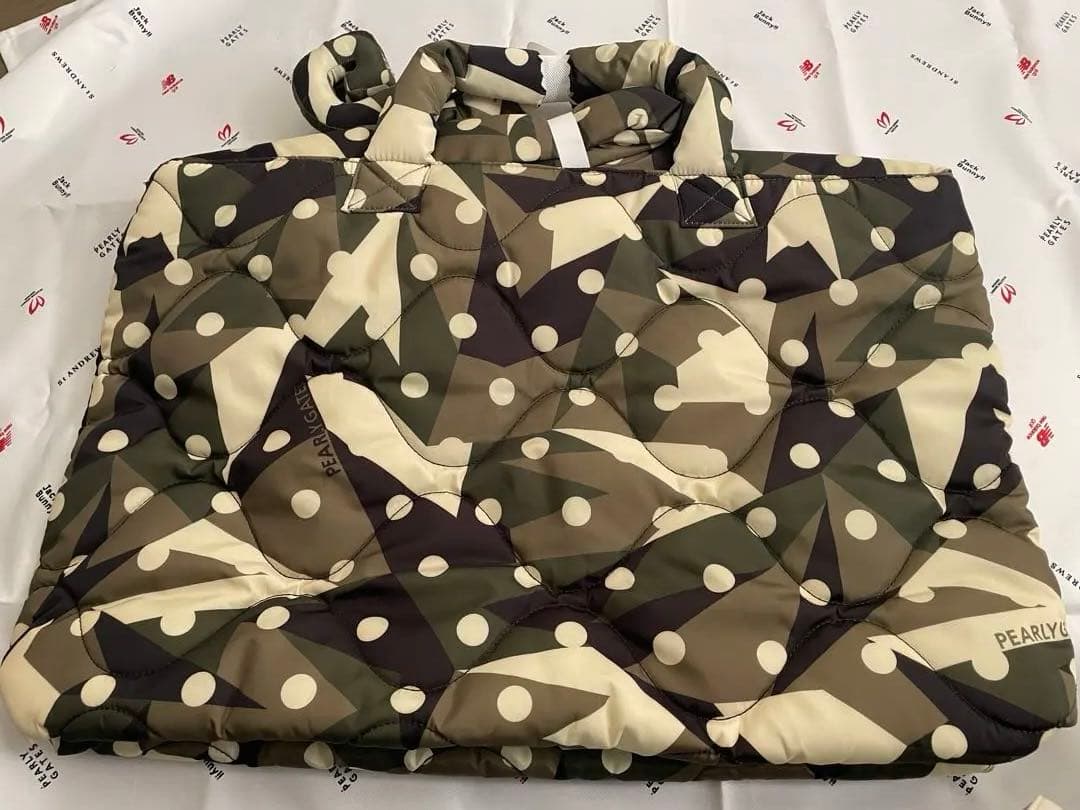 PEARLY GATES 迷彩柄ゴルフバッグ