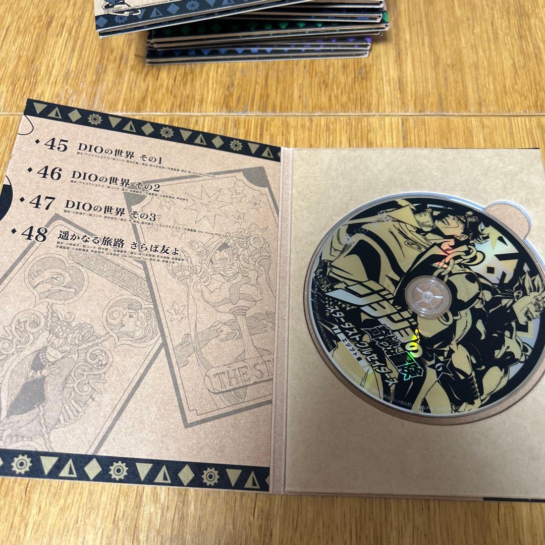 ジョジョの奇妙な冒険冒険　第三部　DVD 12巻セット