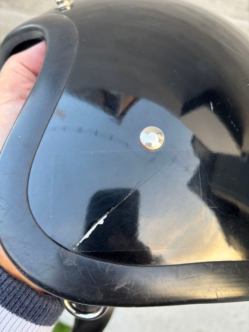 オーシャンビートル　LAC ブラック　Mサイズ ジェットヘルメット