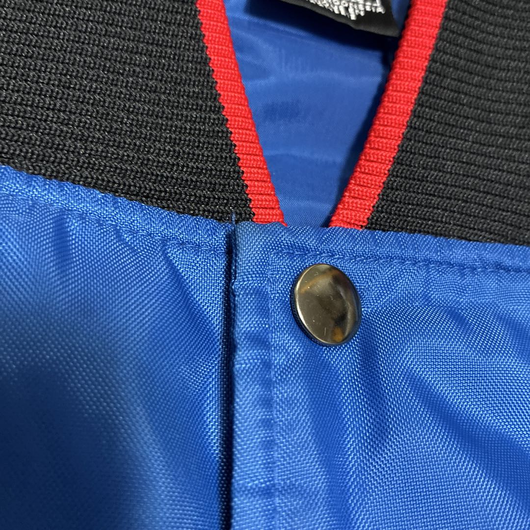 NIKE NBA 76ers 90s? ビンテージ ナイロンスタジャン L 古着