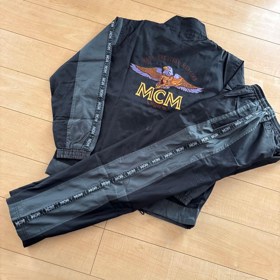 MCM 刺繍　セットアップ メンズS M ジャージ 上下