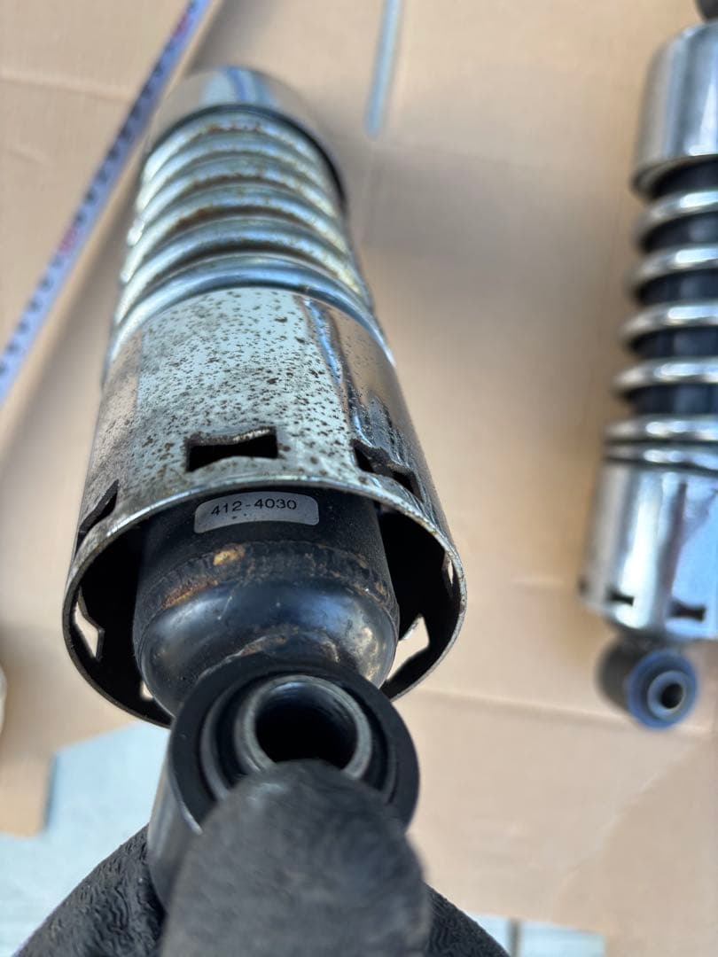 ハーレー　ショベル　サスペンション 412-4030 11インチ