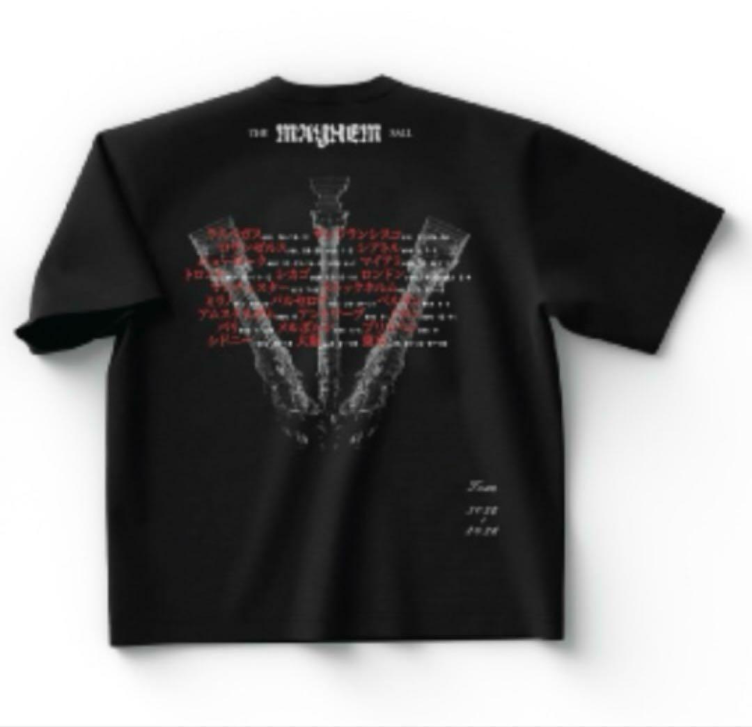 lady gaga JAPAN DATE BACK SS TEE XLサイズ