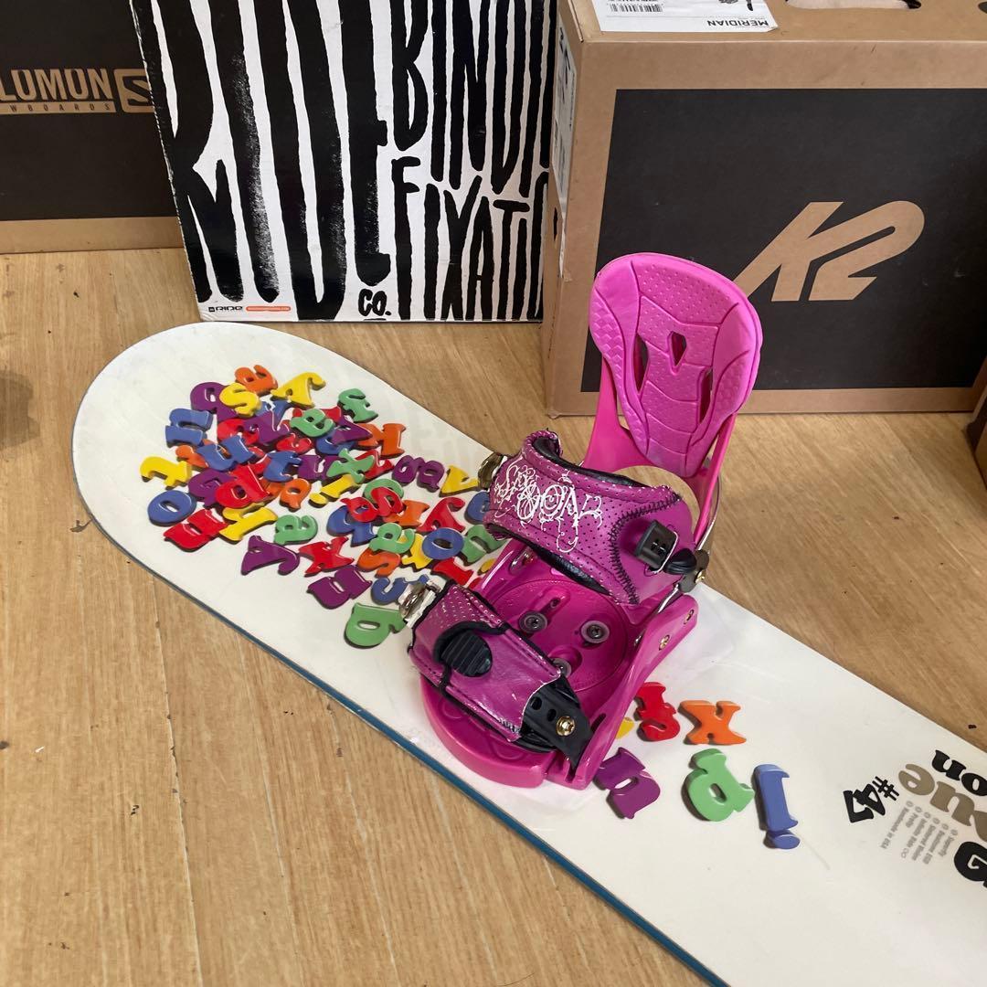 BURTON×SPOON　バートン　バインディング付　スノーボードセット