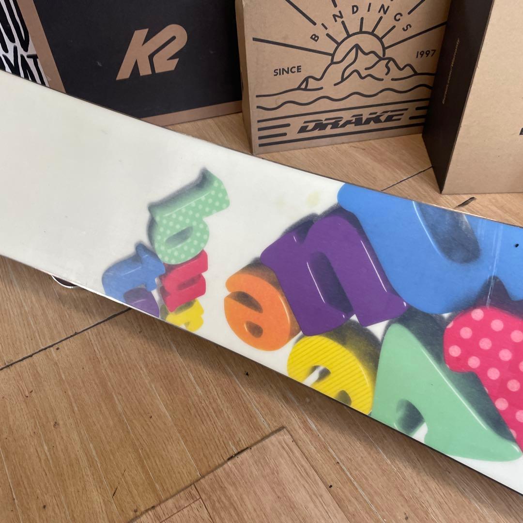 BURTON×SPOON　バートン　バインディング付　スノーボードセット