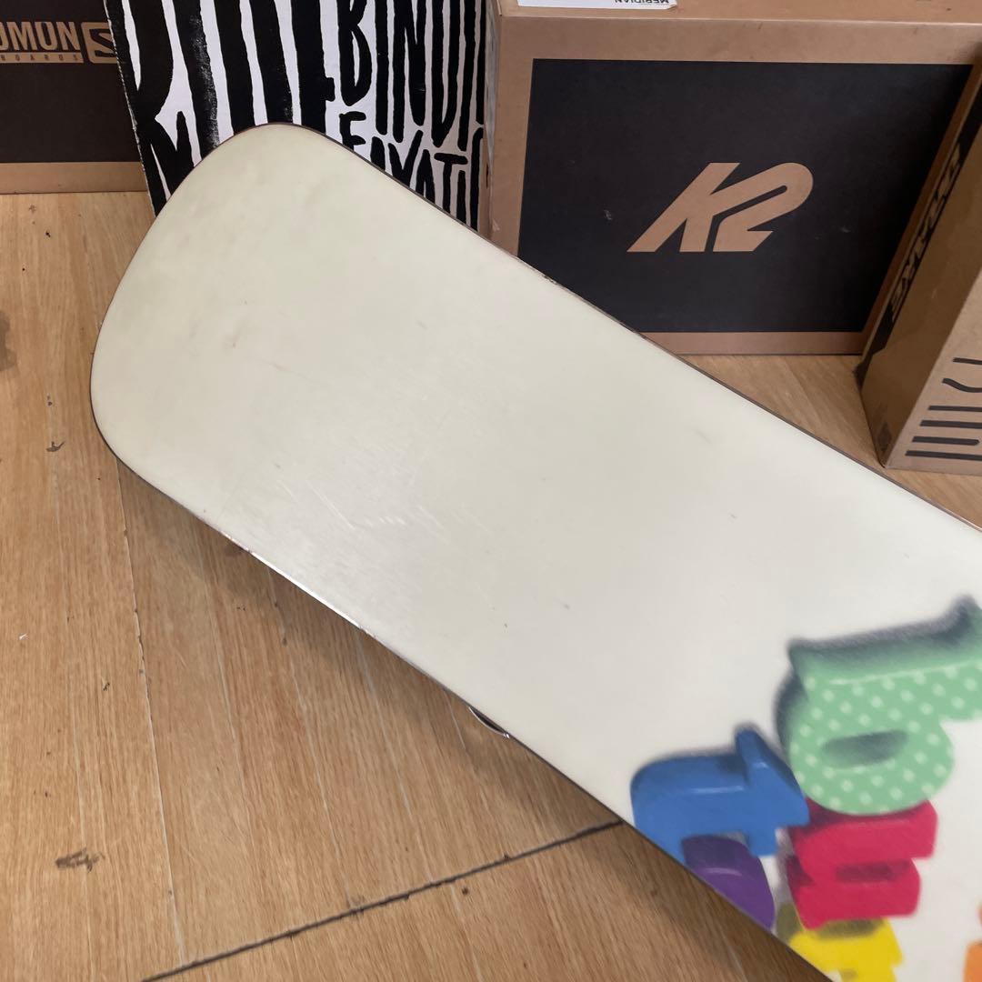 BURTON×SPOON　バートン　バインディング付　スノーボードセット