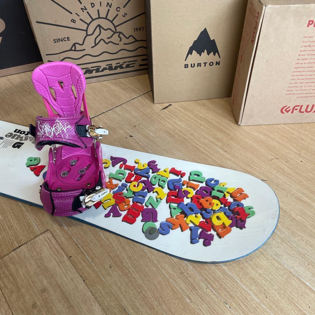 BURTON×SPOON　バートン　バインディング付　スノーボードセット