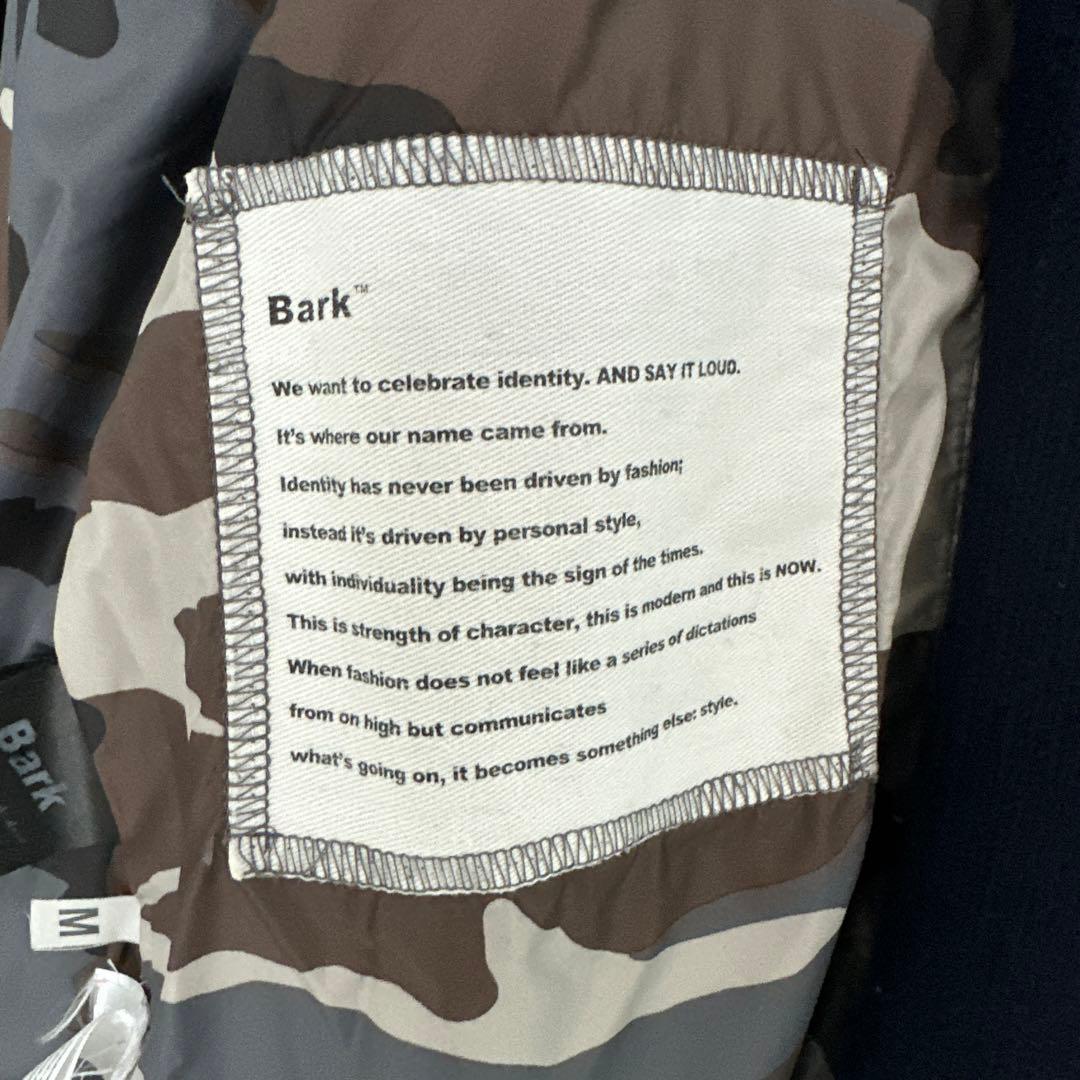 美品Bark ネイビー コート