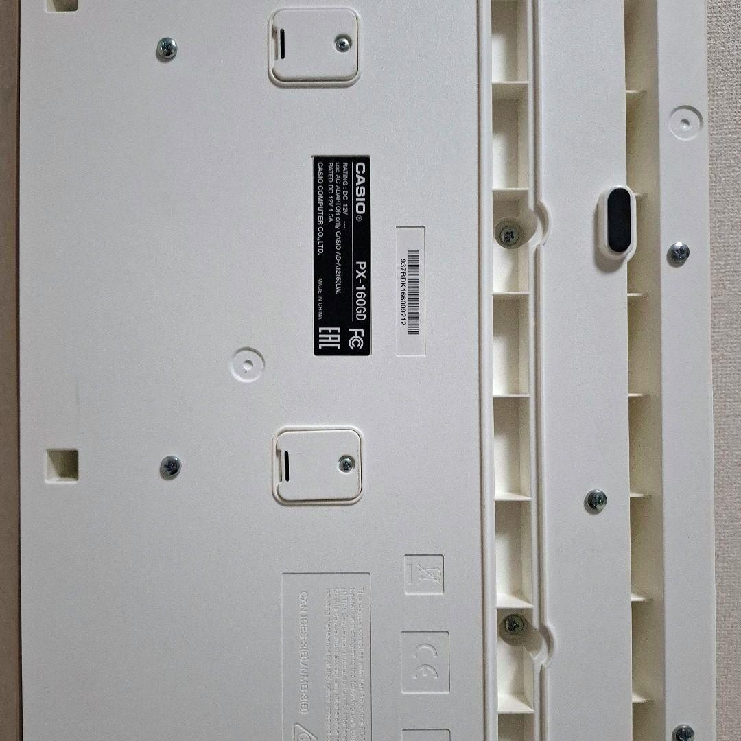 【良品】CASIO カシオ 88鍵盤 電子ピアノ Privia PX-160GD