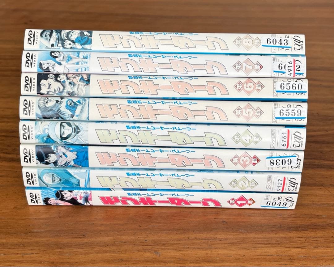 モンキターン 全8巻＋モンキーターンV 全8巻 DVD 全巻セット