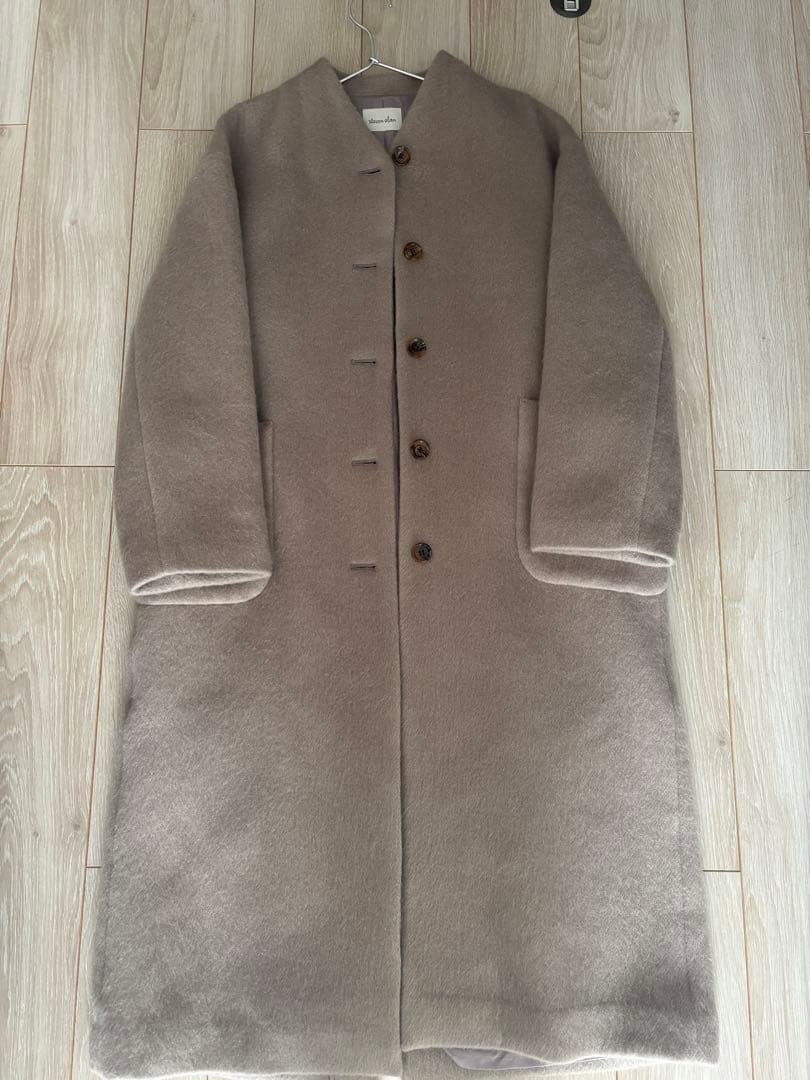 ジャケット・アウター Steven Alan MOHAIR SHAGGY LONG COAT