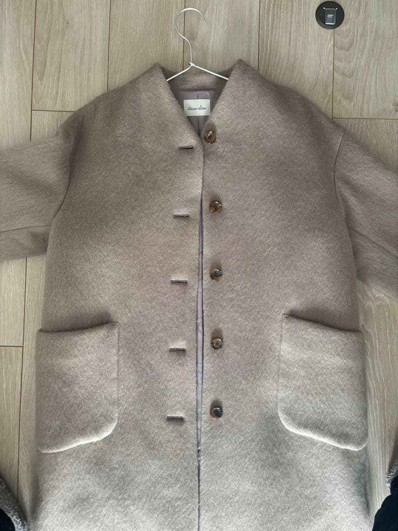 ジャケット・アウター Steven Alan MOHAIR SHAGGY LONG COAT