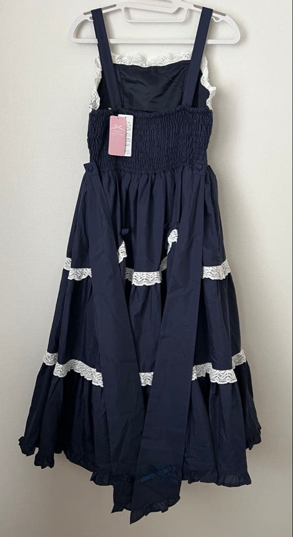 シャルミエール　クラシックドールジャンパースカート　jsk 紺　河原町　限定