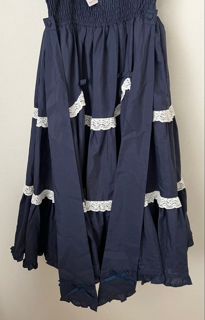 シャルミエール　クラシックドールジャンパースカート　jsk 紺　河原町　限定