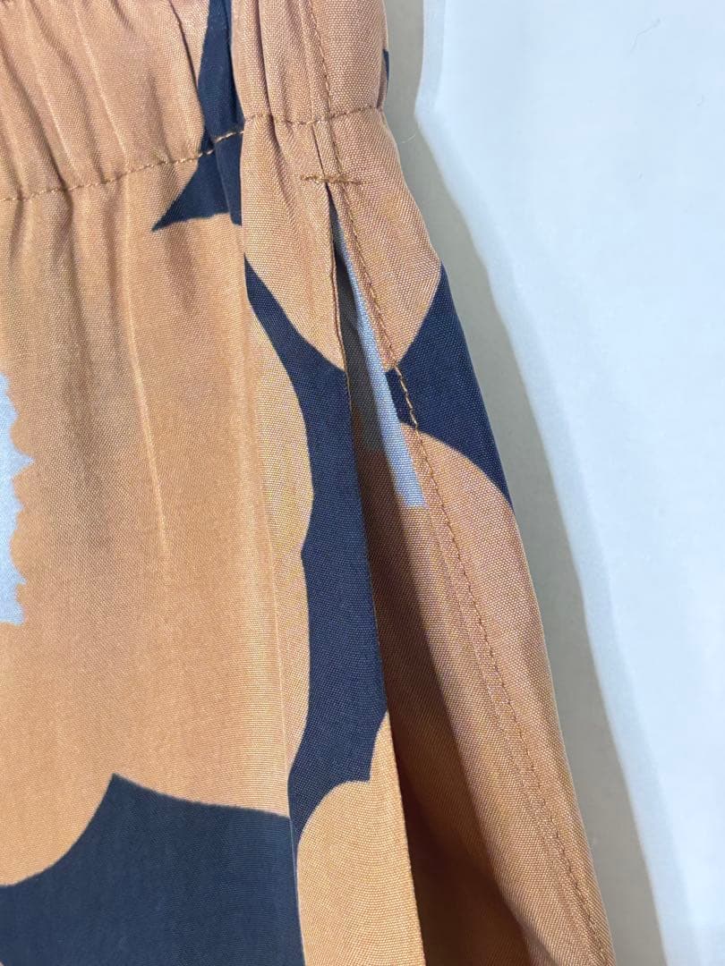 マリメッコ　marimekko ウニッコ ブラウンパンツ　xs