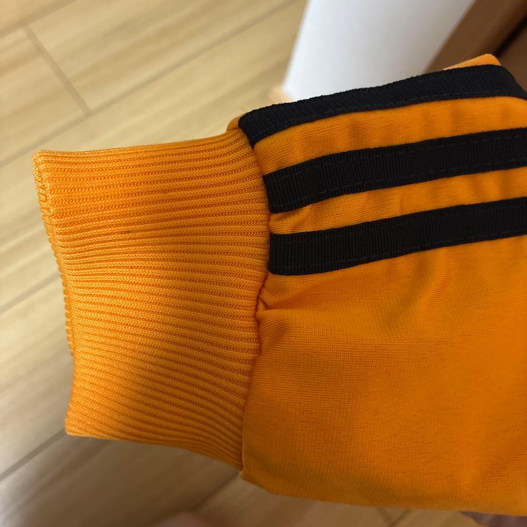 80’s adidas firebird トラックジャケット オレンジ 黒