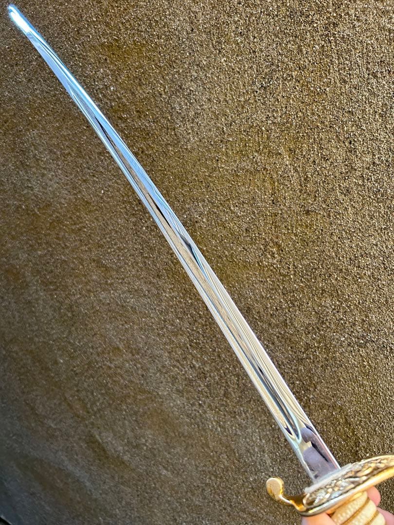 珍品　自衛隊　指揮刀　サーベル　日本軍　軍刀　模造刀　日本刀　全長約90cm