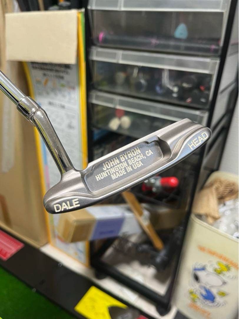 美品！　希少！　ジョン　バイロン　パター　純正シャフト　グリップ