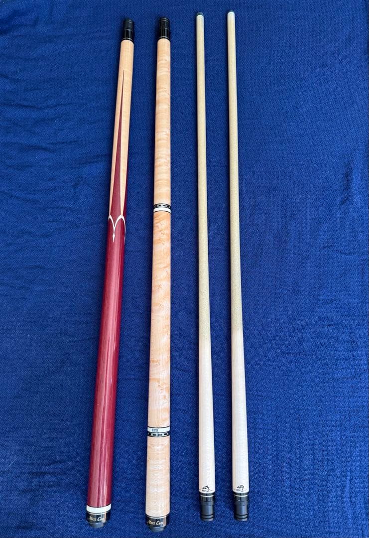 ビリヤード Mezz cue EC9-WMM, MSP2-P