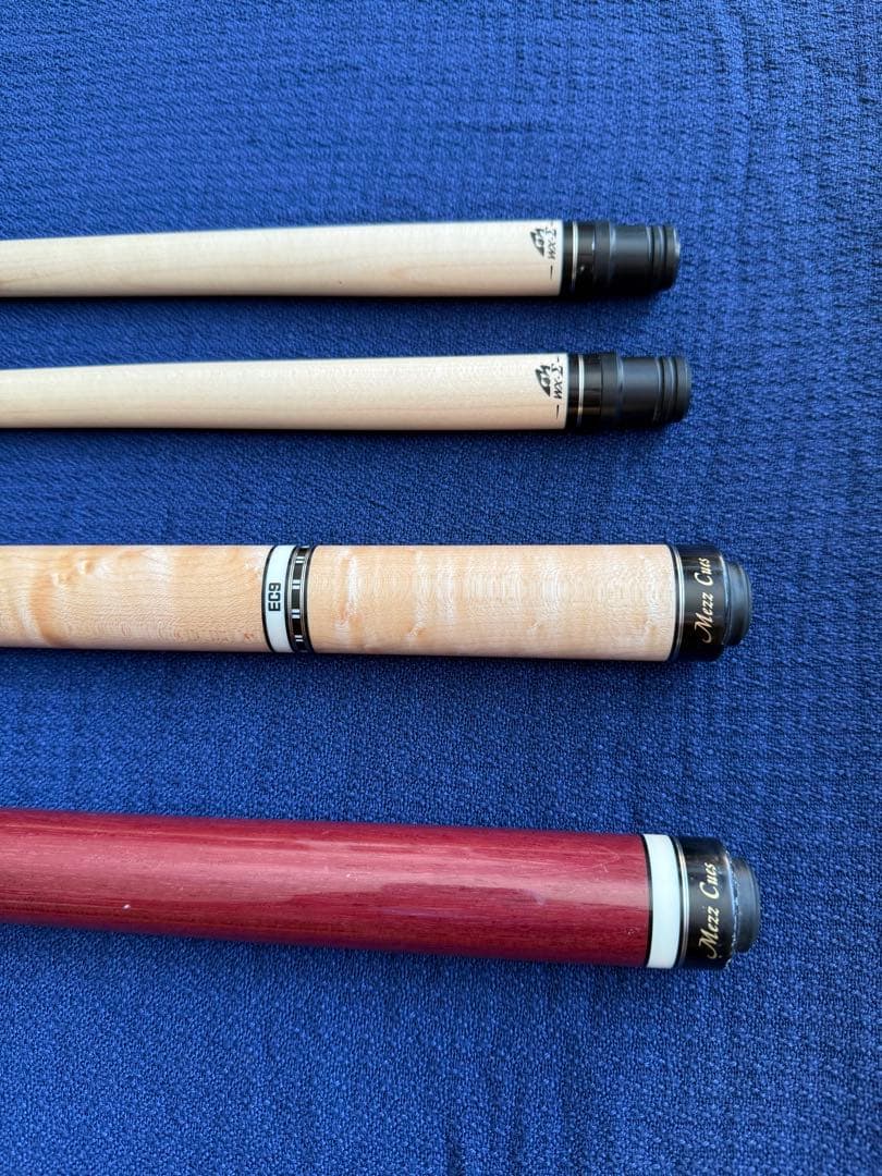 ビリヤード Mezz cue EC9-WMM, MSP2-P