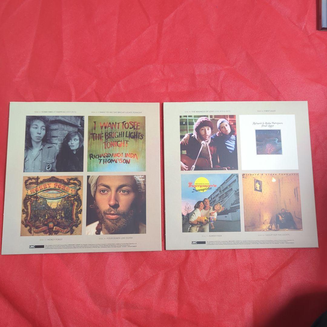 希少　RICHARD & LINDA THOMPSON　8CD 限定BOX