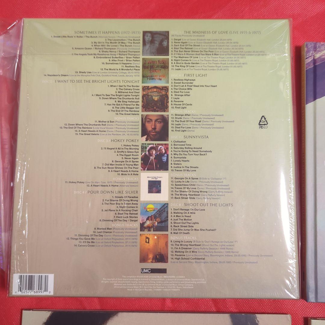 希少　RICHARD & LINDA THOMPSON　8CD 限定BOX