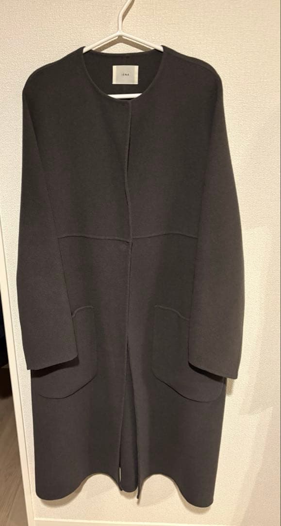 IENA ウールリバーコート