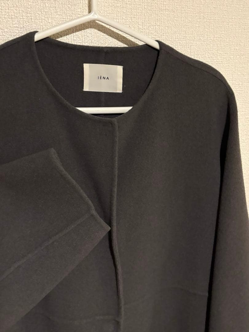 IENA ウールリバーコート