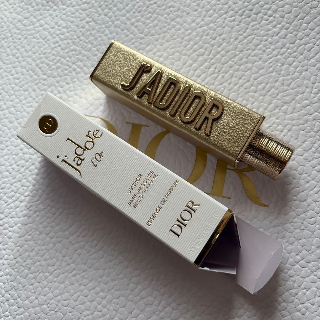 DIOR JADIOR スティック香水 ゴールド　ジャドールロージャディオール